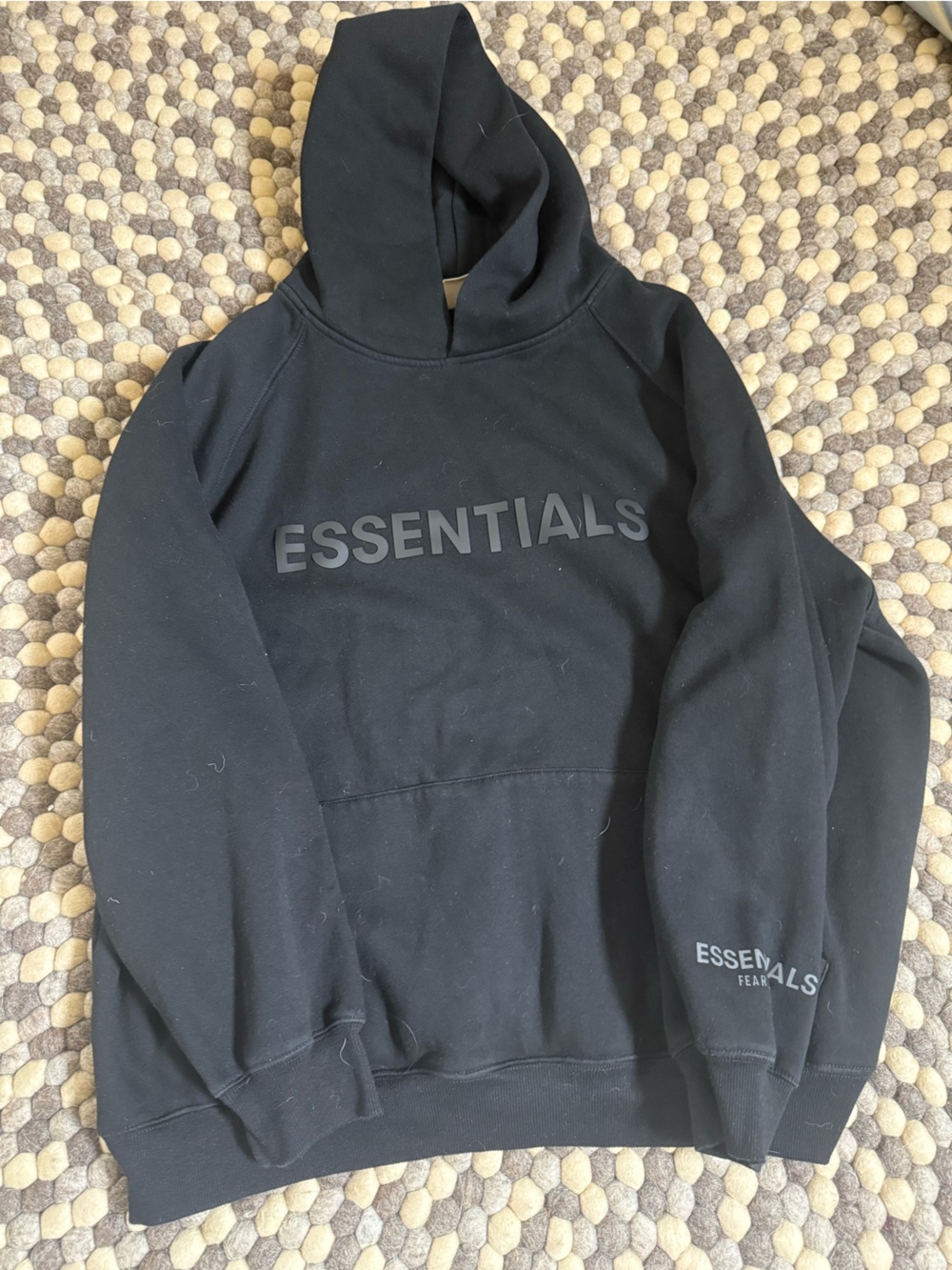 fear of god essentials hoodie